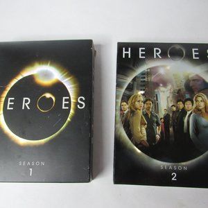 Heroes Seasons 1 And 2 Dvd Sets complete tv show series